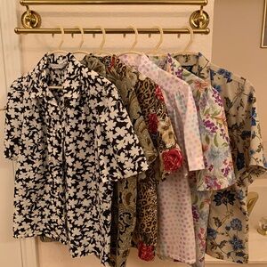 Petite Short Sleeve Stylish Blouses Lot of 12